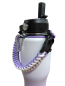 Preview: Edelstahl Trinkflasche Isolierflasche 950ml Paracord Griff Karabiner Flasche