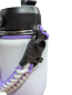 Preview: Edelstahl Trinkflasche Isolierflasche 950ml Paracord Griff Karabiner Flasche