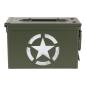 Preview: Munitionskiste US Armee Stern Munikiste Ammo Box US Cal.50 Nato Metallkiste Box Transport