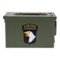 Preview: Munitionskiste 101st Airborne Division Munikiste Ammo Box US Cal.50 Nato Metallkiste Box Transport