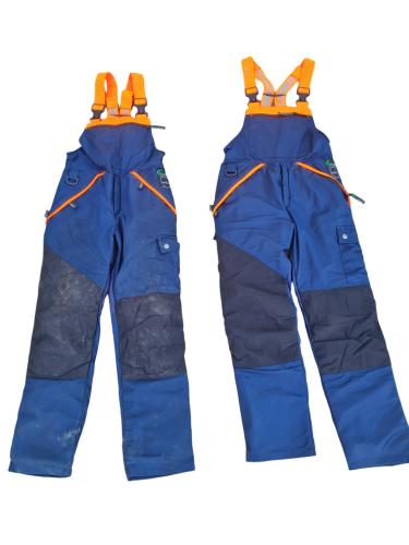 Schnittschutz Forestshield Latzhose Schutzhose Forsthose Forstschutzhose THW