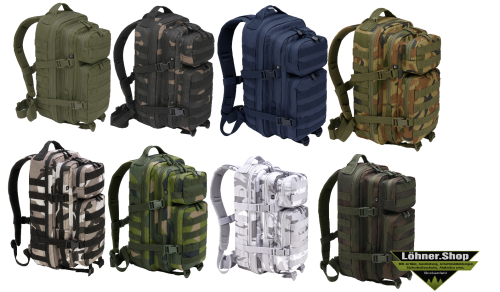 Brandit US Cooper Medium Rucksack Assault Pack Armeerucksack BW Daypack Neu 8007   2 35/A