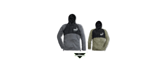 Puma Workwear Hoody Hoddie oliv/carbon  Sweatshirt Pullover Pulli Neu 7026 B-Ware