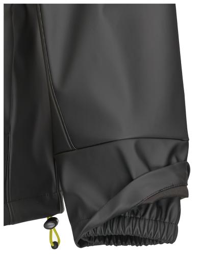 Bullstar Regenjacke Regenhose Nässeschutz Ultra Schwarz/Lime Wetterkleidung