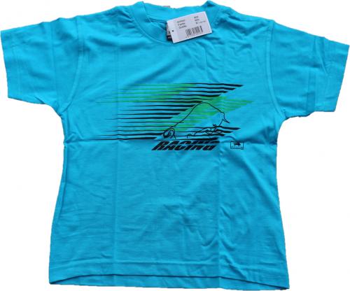 Bullstar Kinder Arbeitsshirt Racing T-Shirt kurzarm Shirt Aqua 409