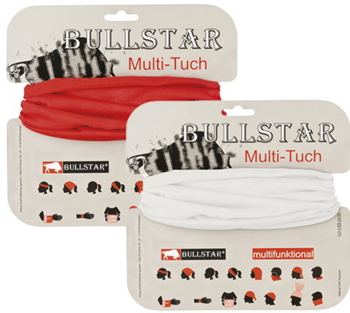 Bullstar Multituch Multifunktion Headgear Halstuch Schlauchschal Neu 941