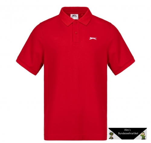 Slazenger Herren Poloshirt T-Shirt Shirt Polo Polohemd ohne Logo Gr. S Neu