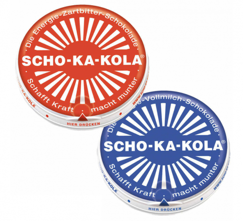 1er-5er Pack SCHO-KA-KOLA Koffein-Schokolade Schokolade Bundeswehr Armeee Energie Nahrung