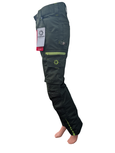 Arbeitshose Dynamic C.Centimo Berufshose Bundhose oliv Ripstop Arbeitskleidung