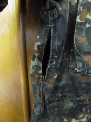 original Bundeswehr Parka flecktarn BW Feldjacke Jacke Feldparka Armee gebraucht