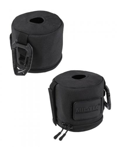 Molle Tissue Toilettenpapiertasche Schwarz Camping Festival Outdoor Case Neu Mil