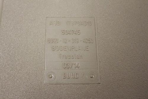 original BW Isomatte faltbar Bundeswehr Faltmatte Isomatte Unterlage Matte gebr.