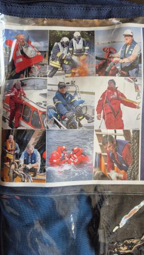 Secumar Schwimmweste Rettungsweste Golf 275 THW Weste Lifejacket gebr