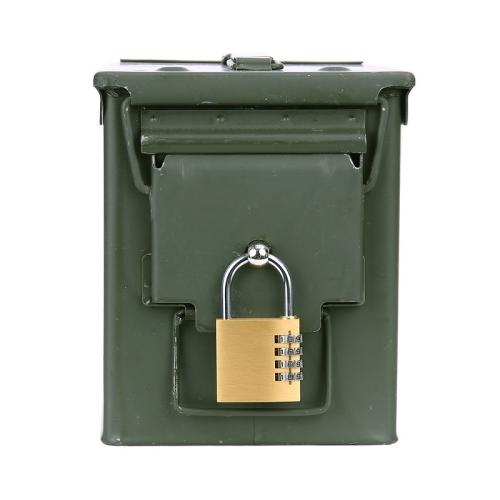 Munitionskistenschloss Schloss Zubehör Nachrüstsatz Verschluss Metall Cal.30/50