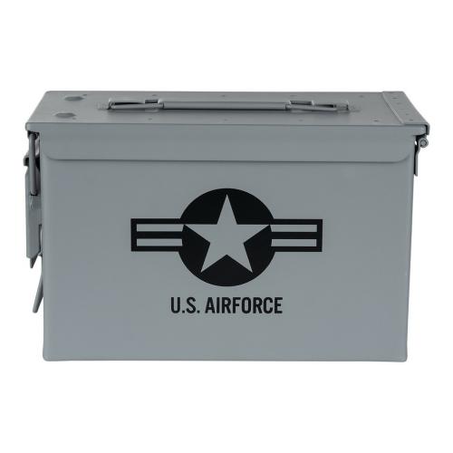 Preview: Munitionskiste US Luftwaffe Munikiste Ammo Box US Cal.50 Nato Metallkiste Box Transport