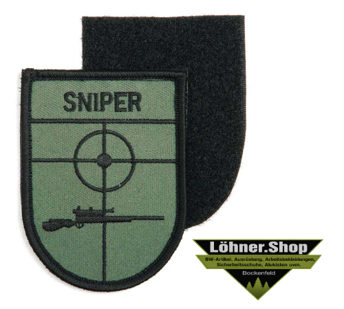 Sniper Aufnäher Abzeichen Stoffabzeichen Emblem Patch Militär Tactical 3218