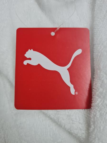 orig. Puma Bademantel Wellness Saunamantel Morgenmantel 100% Baumwolle Langarm