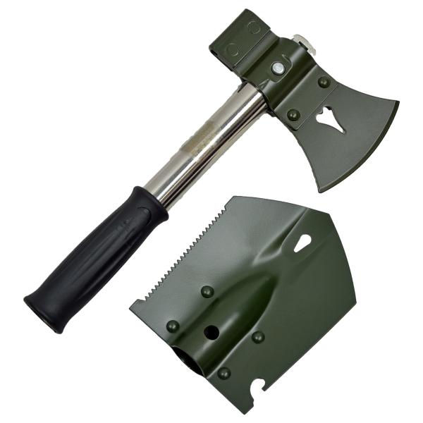 Multitool Mini Spaten Beil Säge Messer Camping 4 in1 Werkzeug Outdoor A.B.