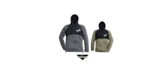 Puma Workwear Hoody Hoddie oliv/carbon  Sweatshirt Pullover Pulli Neu 7026 B-Ware