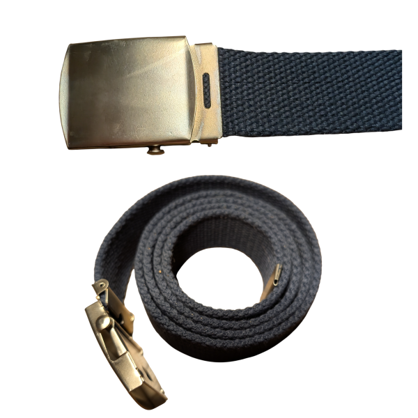 Gürtel Jeansgürtel Stoffgürtel Herren Damen Gürtel Textilgürtel Navy Neu 01