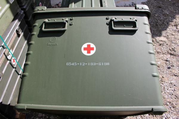 orig. Zarges A20 BW Transportbox Aufbewahrungskiste Box Nato Kiste 80x60x58 N
