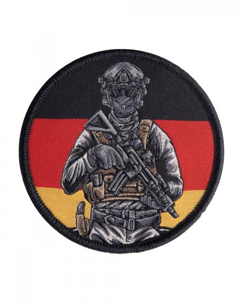Patch Aufnäher Airsoft Klettpatch Germany Klett Softair Militär Tactical Textil