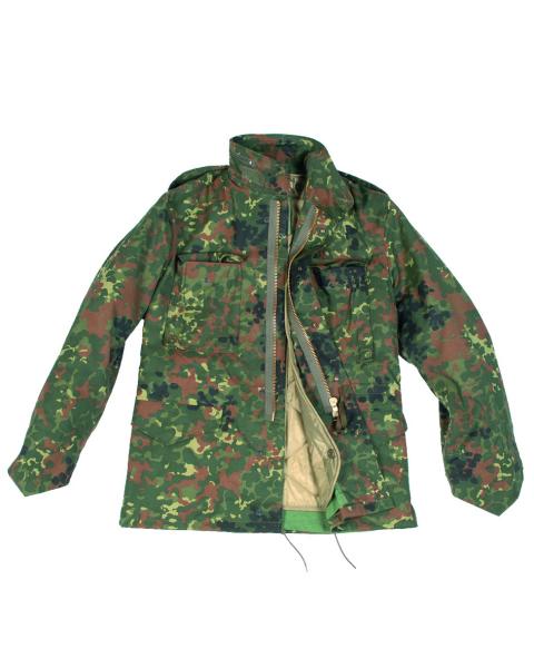 US M65 Feldjacke Tarnjacke Jacke Parka Winterjacke gefüttert Flecktarn S-3XL