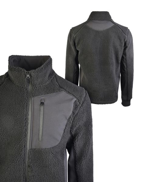 Bearforce Kälteschutzjacke Teddyfleece Jacke Outdoor Military Jäger Waldarbeiter