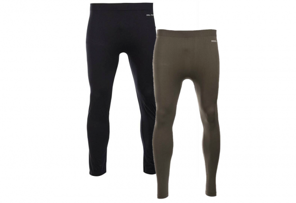 Unterhose Sports lang S-3XL lange Unterhose Funktionshose Outdoor Ski Armee Milt