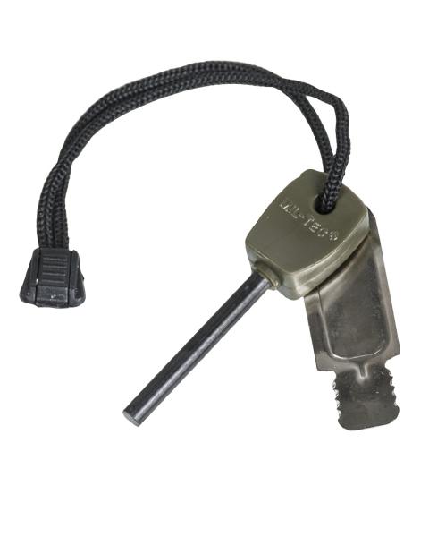 Feuerstarter Zündstein Feuerstahl Anzünder Outdoor Camping BW Miltec Small Neu