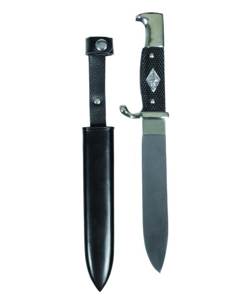 Fahrtenmesser mit Metallscheide Messer Lilienmesser Pfadfinder Gürtelmesser neu
