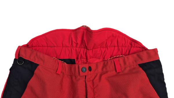 Schnittschutzhose Bundhose Profiforest Forsthose Schutzhose Schnittschutz Rot