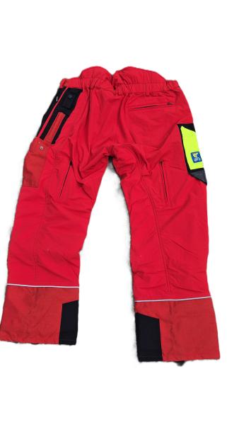 Schnittschutzhose Bundhose Profiforest Forsthose Schutzhose Schnittschutz Rot
