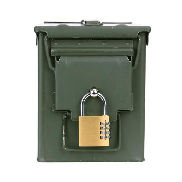 Munitionskistenschloss Schloss Zubehör Nachrüstsatz Verschluss Metall Cal.30/50