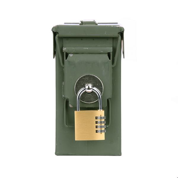 Munitionskistenschloss Schloss Zubehör Nachrüstsatz Verschluss Metall Cal.30/50