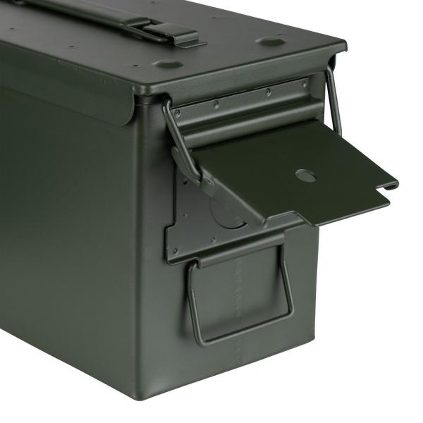 Munitionskiste Bombs Away Munikiste Ammo Box US Cal.50 Nato Metallkiste Box Transport