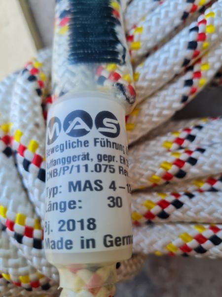 Seil THW Rettungsseil Sicherungsseil Halteseil Mehrzweckseil 30M No5.1